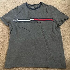 Tommy Hilfiger Gray Logo Tee
